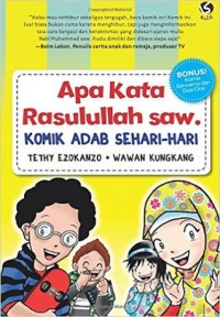 Apa Kata Rasulullah SAW: Komik Adab Sehari-Hari