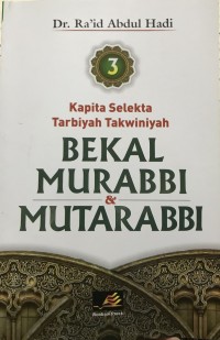 Bekal Murabbi dan Mutarabbi