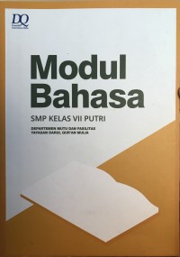 Modul Bahasa SMP Kelas VII Putri