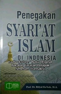 Penegakan Syari'at Islam di Indonesia