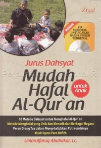 Jurus Dahsyat Mudah Hafal Al-Qur'an untuk Anak