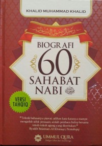 Biografi 60 Sahabat Nabi SAW: Versi Tahqiq